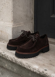 Bukela Sienna suede shoes - brown
