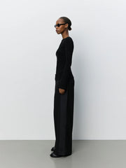 Sofie Schnoor Alika Tuxedo trouser - black