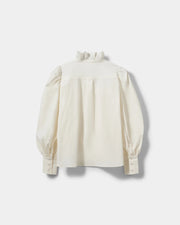 Sofie Schnoor Cylia embroidered collared shirt - off white