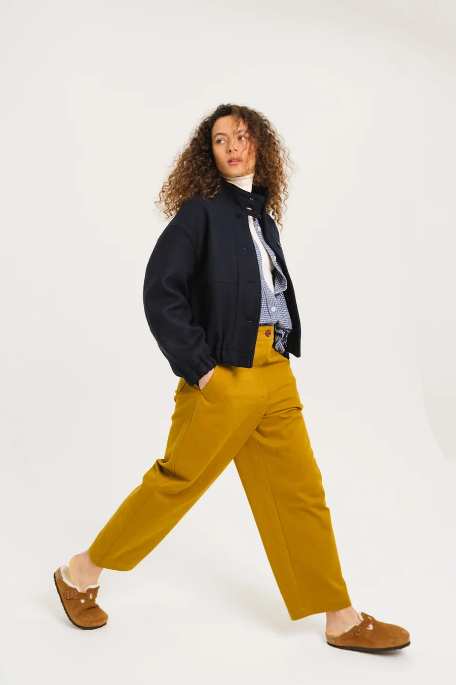 Sacrecoeur Lise wool jacket - navy