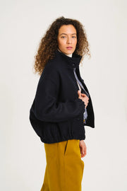 Sacrecoeur Lise wool jacket - navy