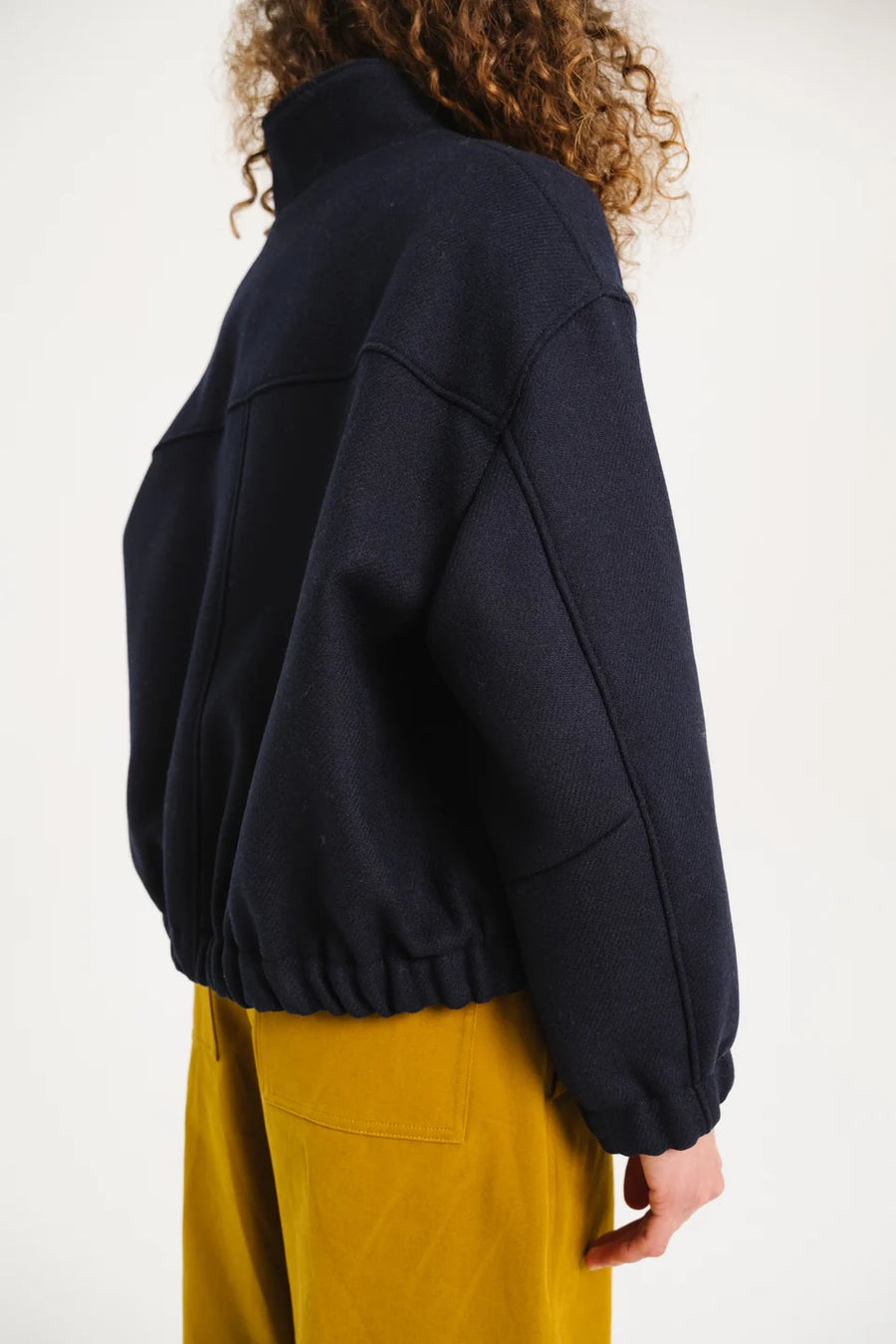 Sacrecoeur Lise wool jacket - navy