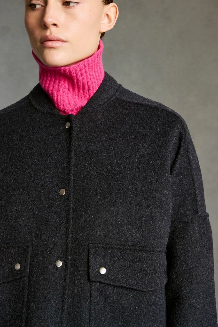 Hod Paris Yoshi wool jacket - navy