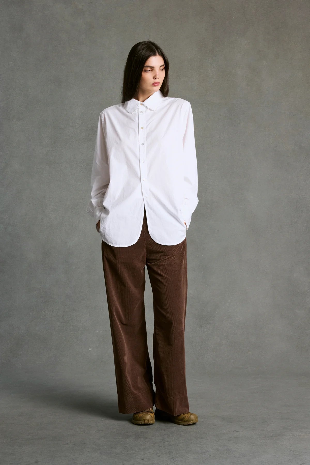 Hod Paris Jimmy CORD trouser - Barista