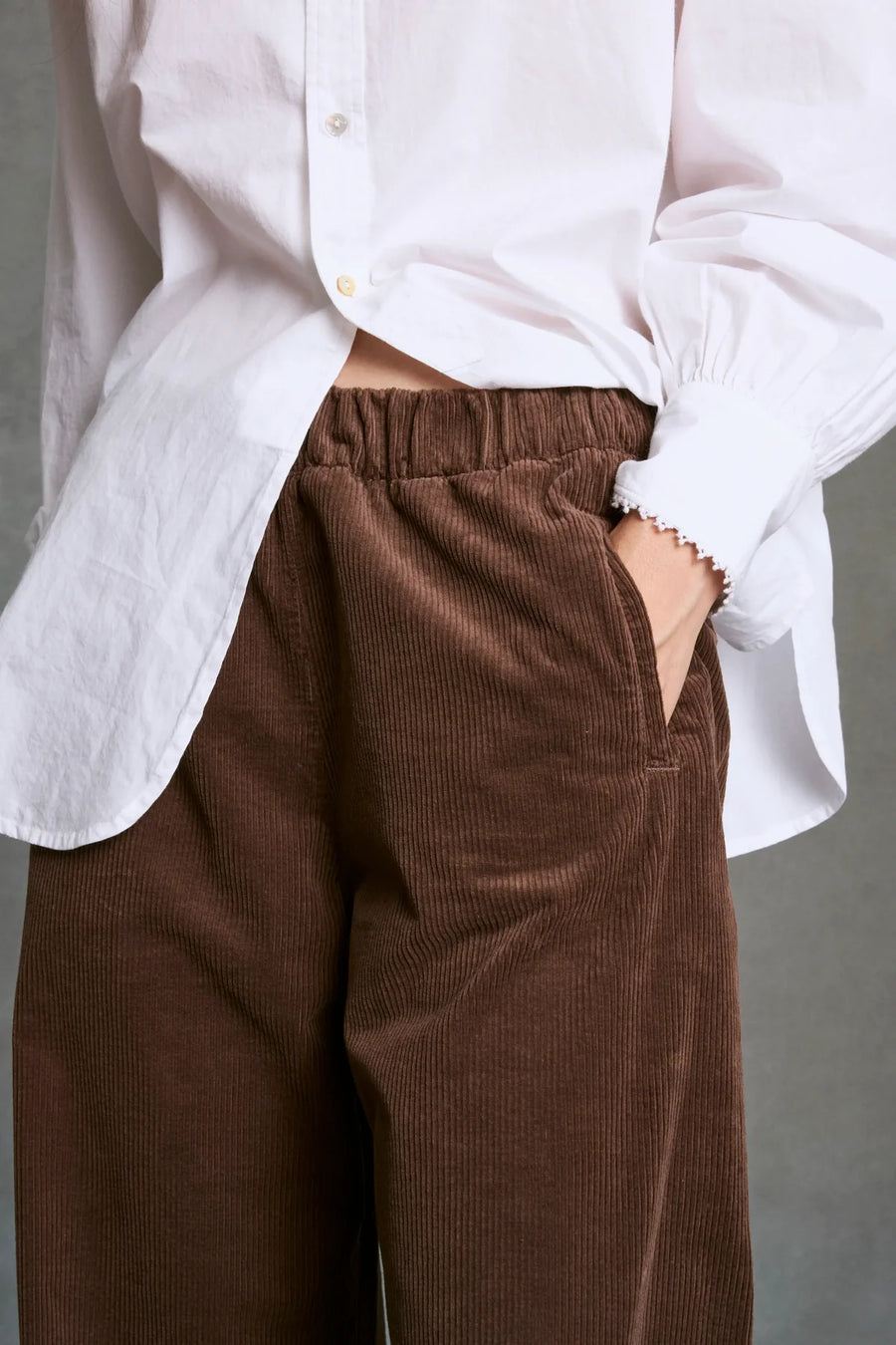 Hod Paris Jimmy CORD trouser - Barista