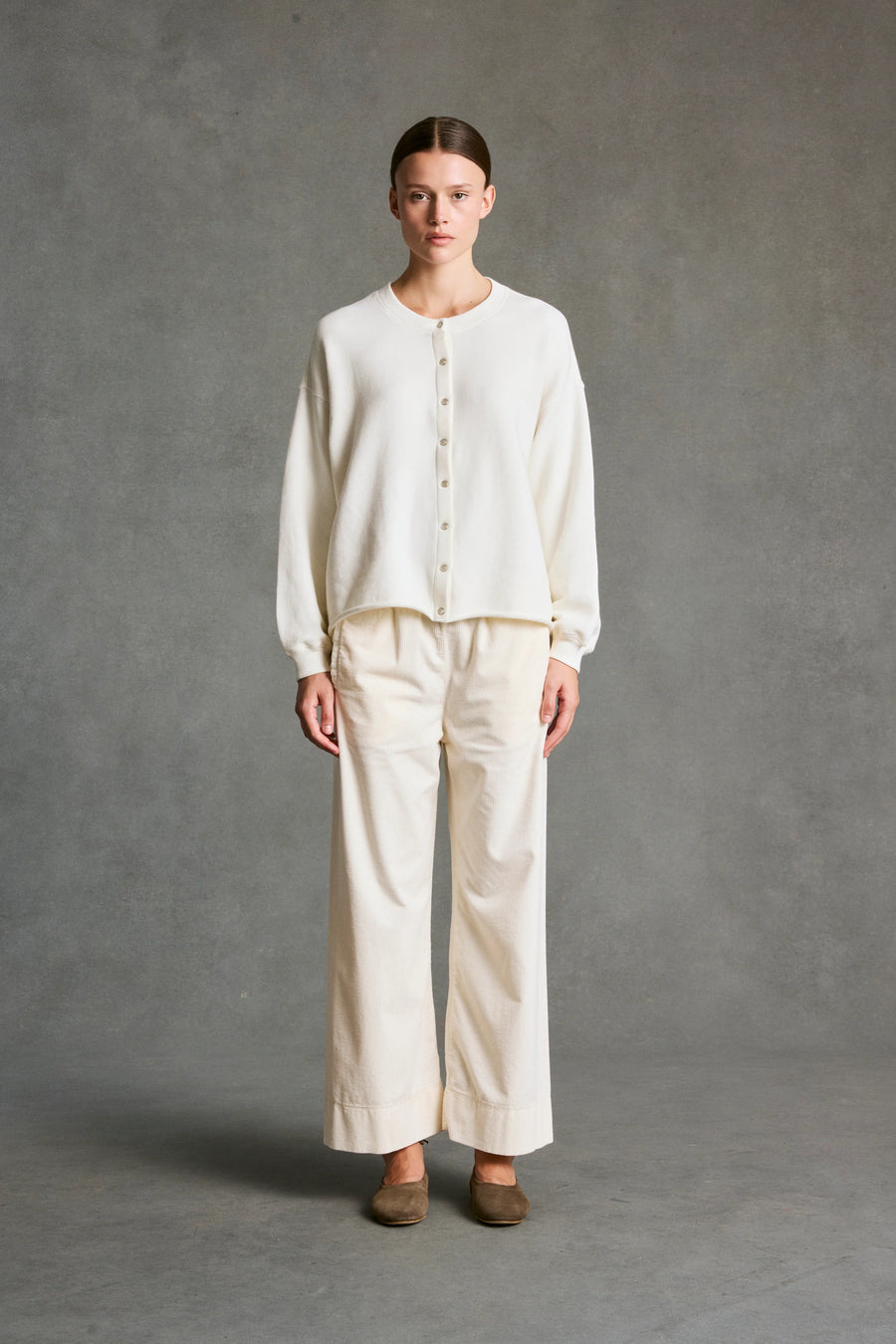 Hod Paris Jimmy CORD trouser - latte (cream)