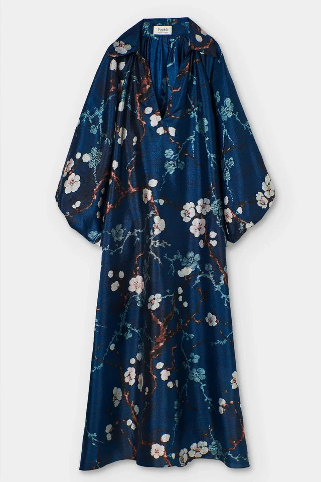 Psophia almond blossom print dress