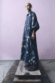 Psophia almond blossom print dress