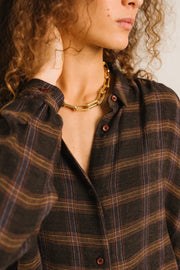 Sacrecoeur Ali checked blouse - cusco