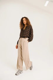 Sacrecoeur Ali checked blouse - cusco