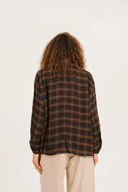 Sacrecoeur Ali checked blouse - cusco