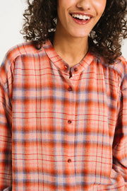 Sacrecoeur Ella checked shirt - chilli