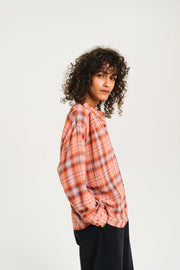 Sacrecoeur Ella checked shirt - chilli