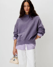 Sessùn Oliviera sweatshirt- dark lilac