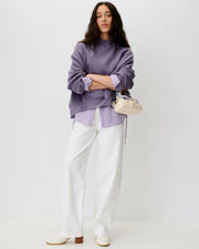 Sessùn Oliviera sweatshirt- dark lilac
