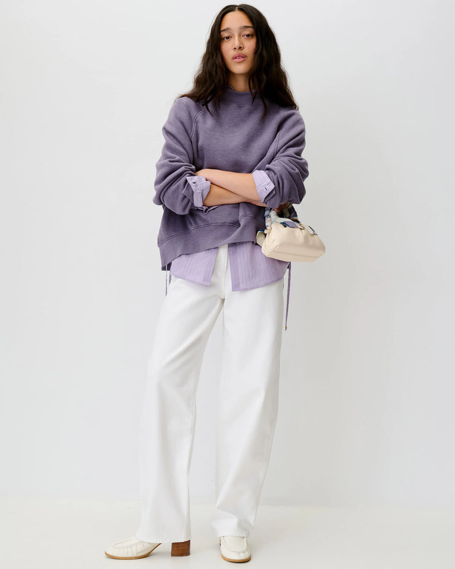 Sessùn Oliviera sweatshirt- dark lilac