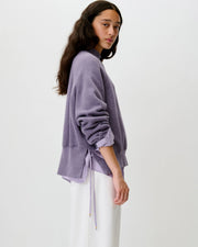Sessùn Oliviera sweatshirt- dark lilac