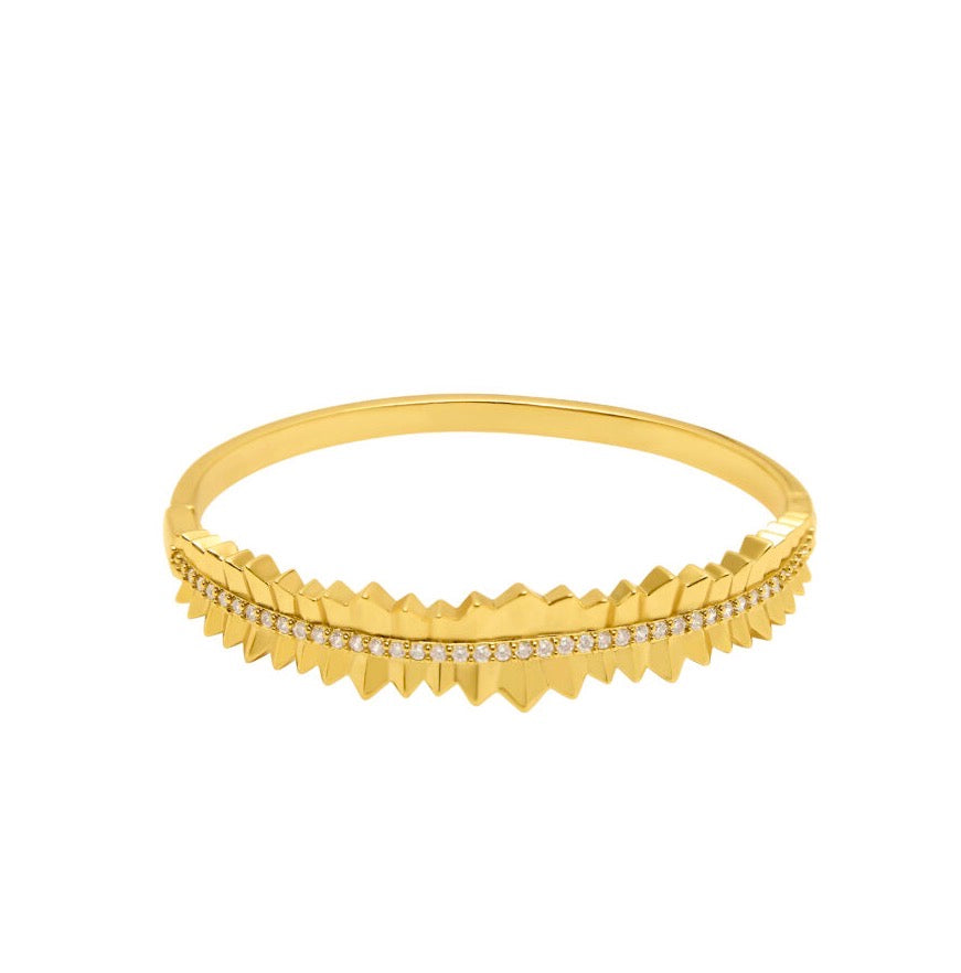 Talis Chains Feather cuff bracelet