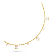 Talis Chains adjustable Cubic Zirconia necklace - gold