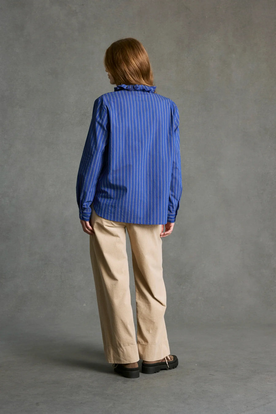 HOD Paris Cleo cotton striped shirt