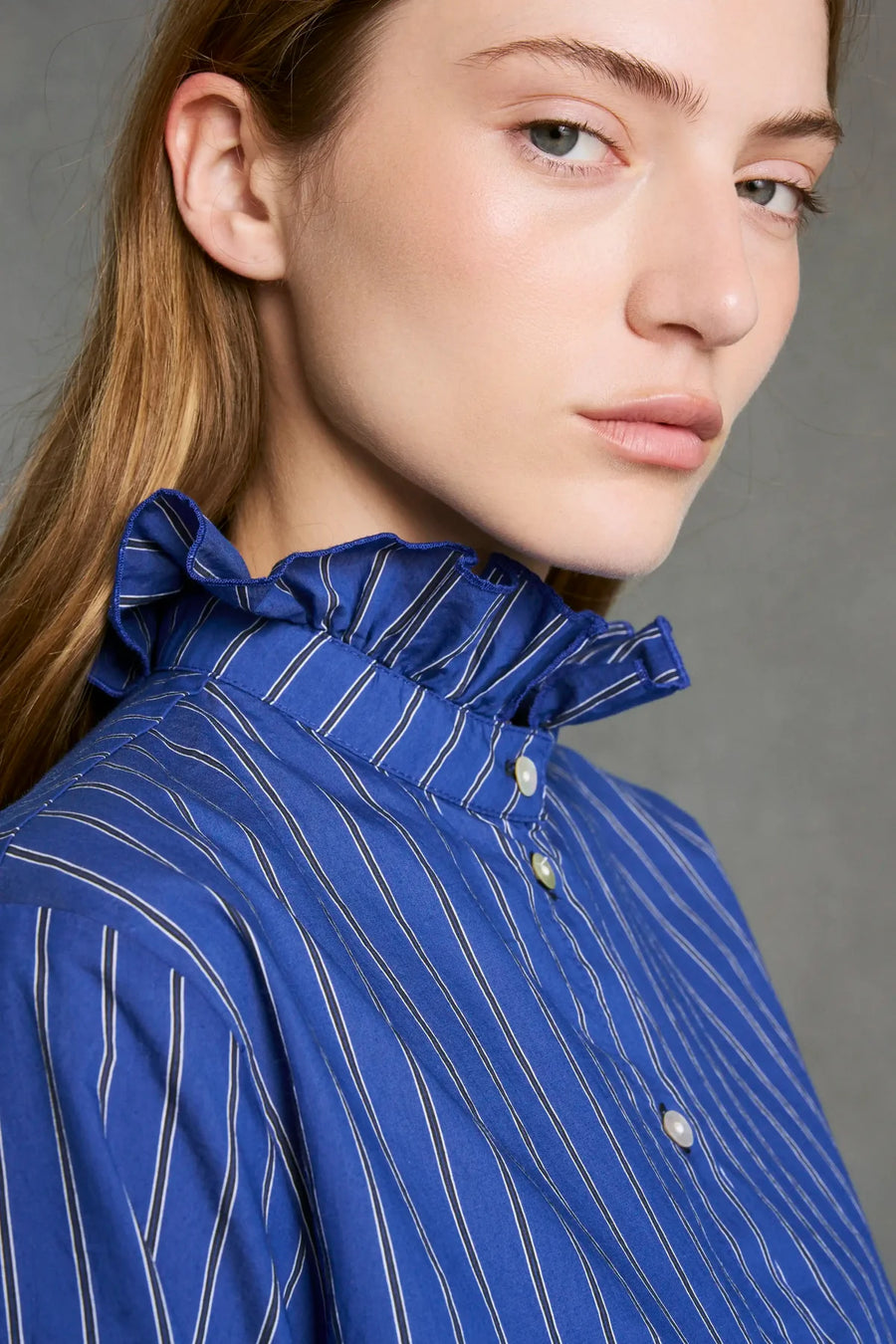 HOD Paris Cleo cotton striped shirt