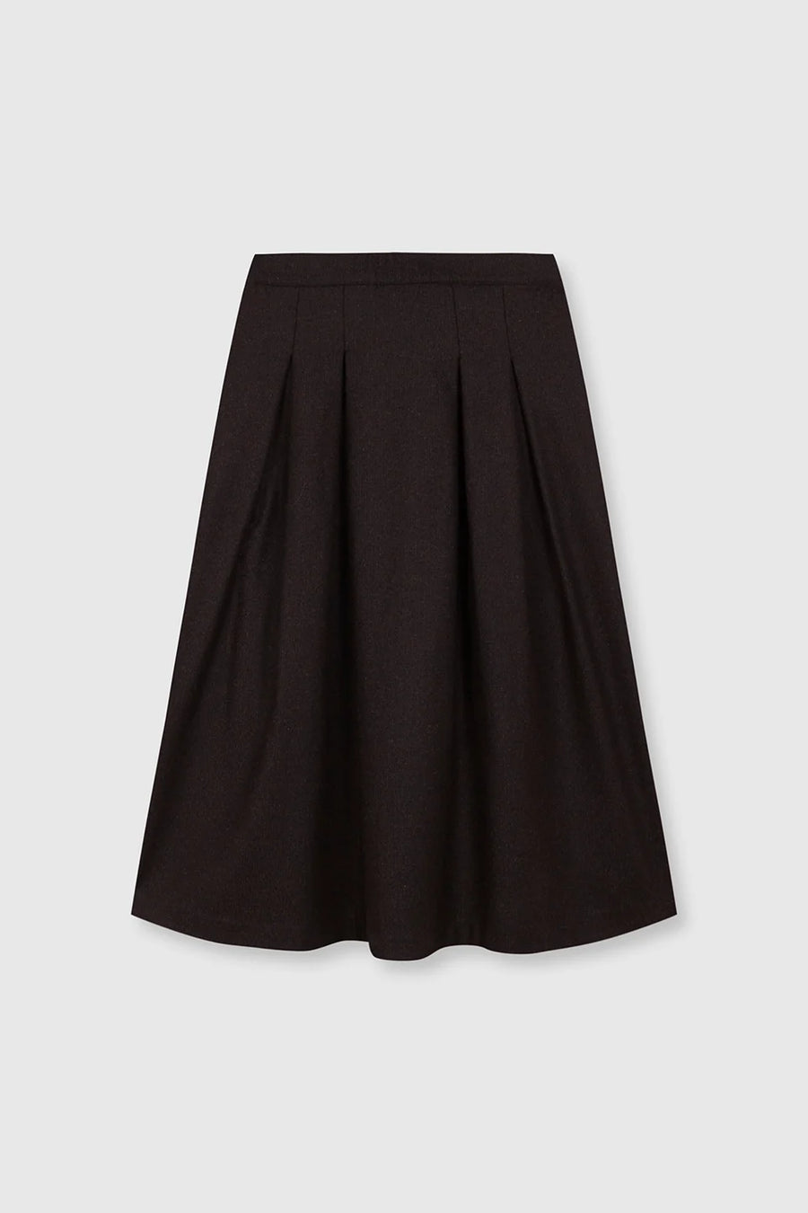 Beatriz Furest College wool skirt - brown