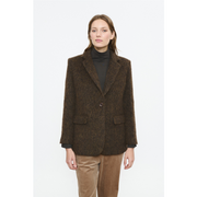 Beatriz Furest Ser wool mix blazer - brown