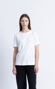 Loreak Mendian Izenduna crew neck t shirt - white