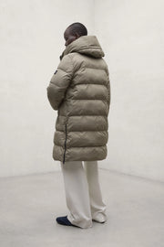 Ecoalf Manlie padded coat - incense
