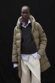 Ecoalf Manlie padded coat - incense