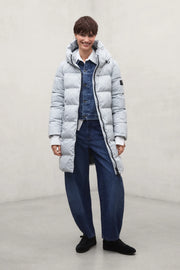 Ecoalf Manlie padded coat - blue pearl