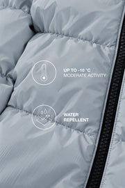 Ecoalf Manlie padded coat - blue pearl