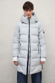 Ecoalf Manlie padded coat - blue pearl