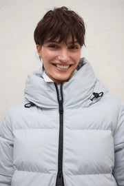 Ecoalf Manlie padded coat - blue pearl