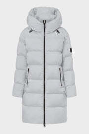Ecoalf Manlie padded coat - blue pearl