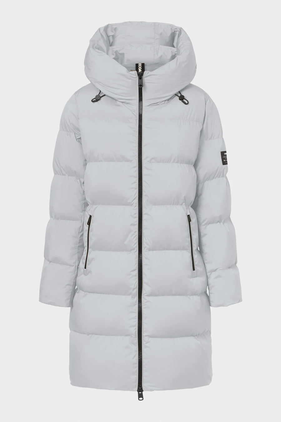 Ecoalf Manlie padded coat - blue pearl