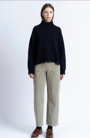 LOREAK Mendian Isla roll neck jumper - navy