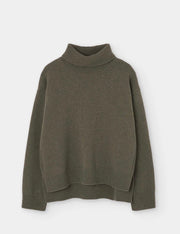 LOREAK Mendian Isla roll neck jumper - khaki