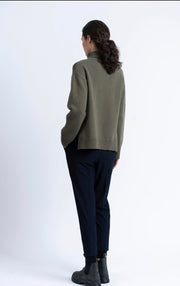 LOREAK Mendian Isla roll neck jumper - khaki