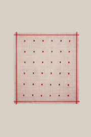 Moismont Chelsea wool embroidered square scarf - 2 colours