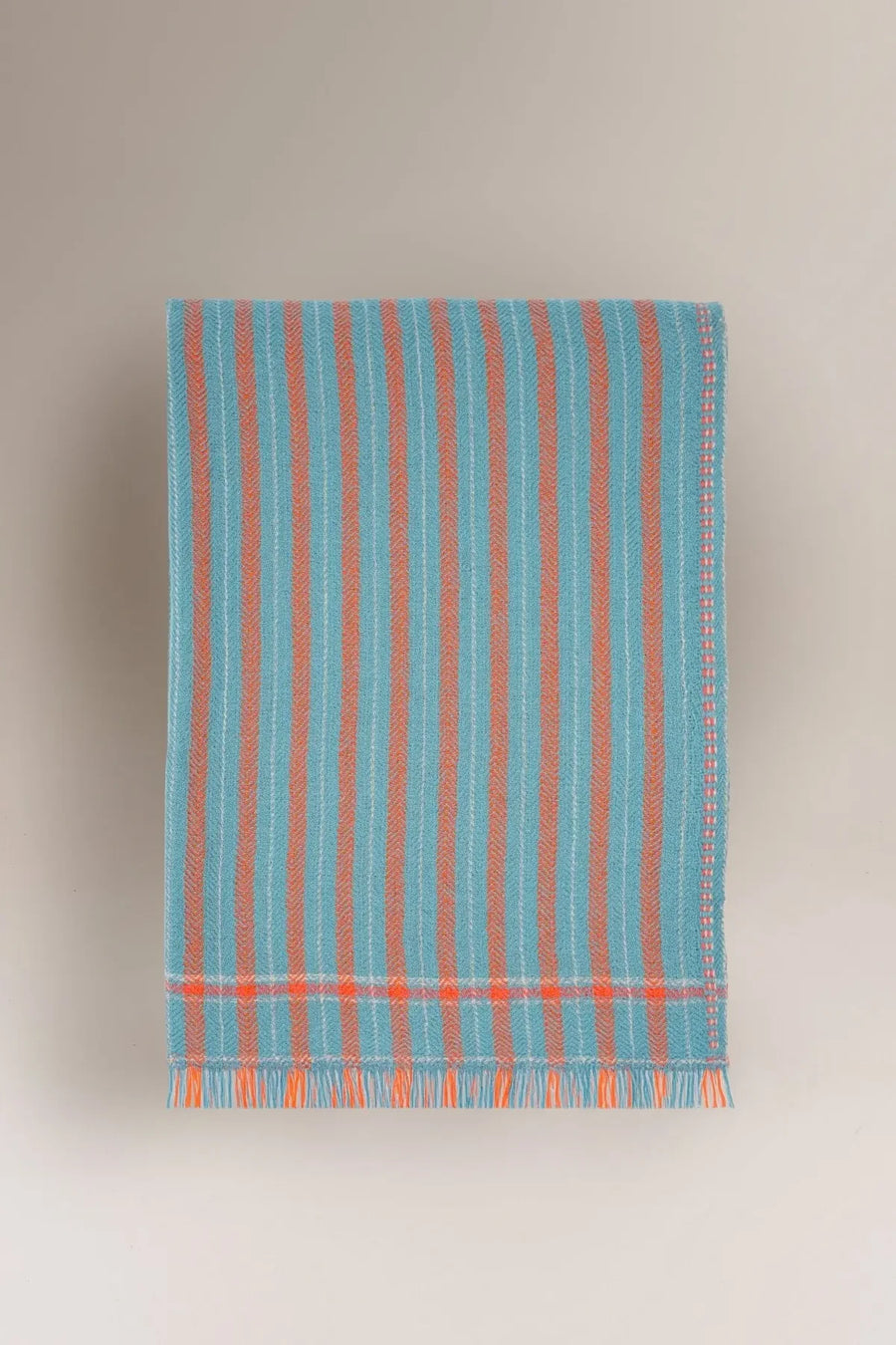 Moismont Laine wool blanket No. 80 - orange