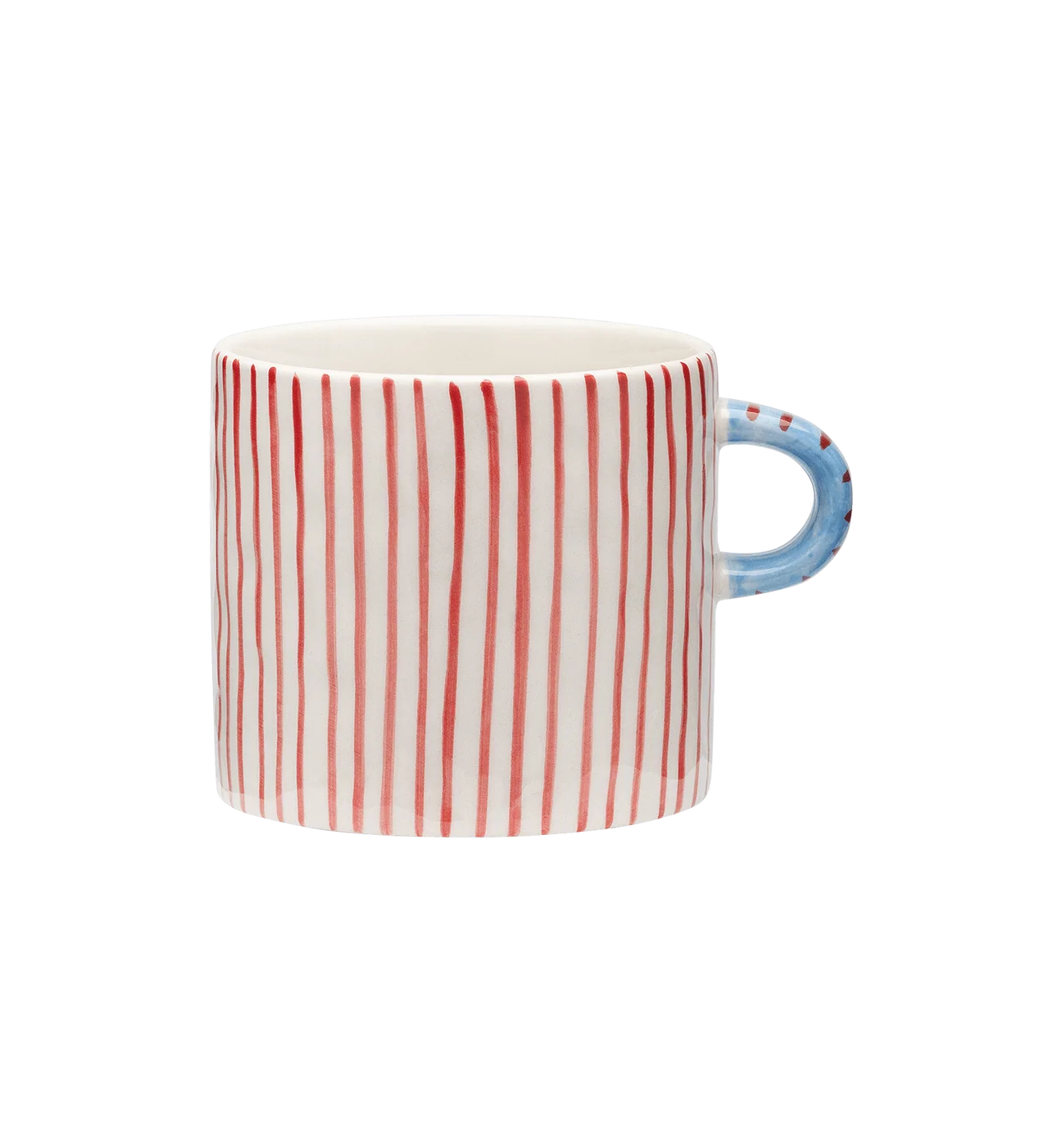 anna + nina Percy tea mug - red stripes