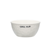 anna + nina cereal killer bowl - white