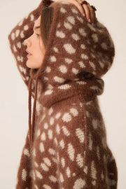 Des Petits Hauts Adonise balaclava / hood - brown