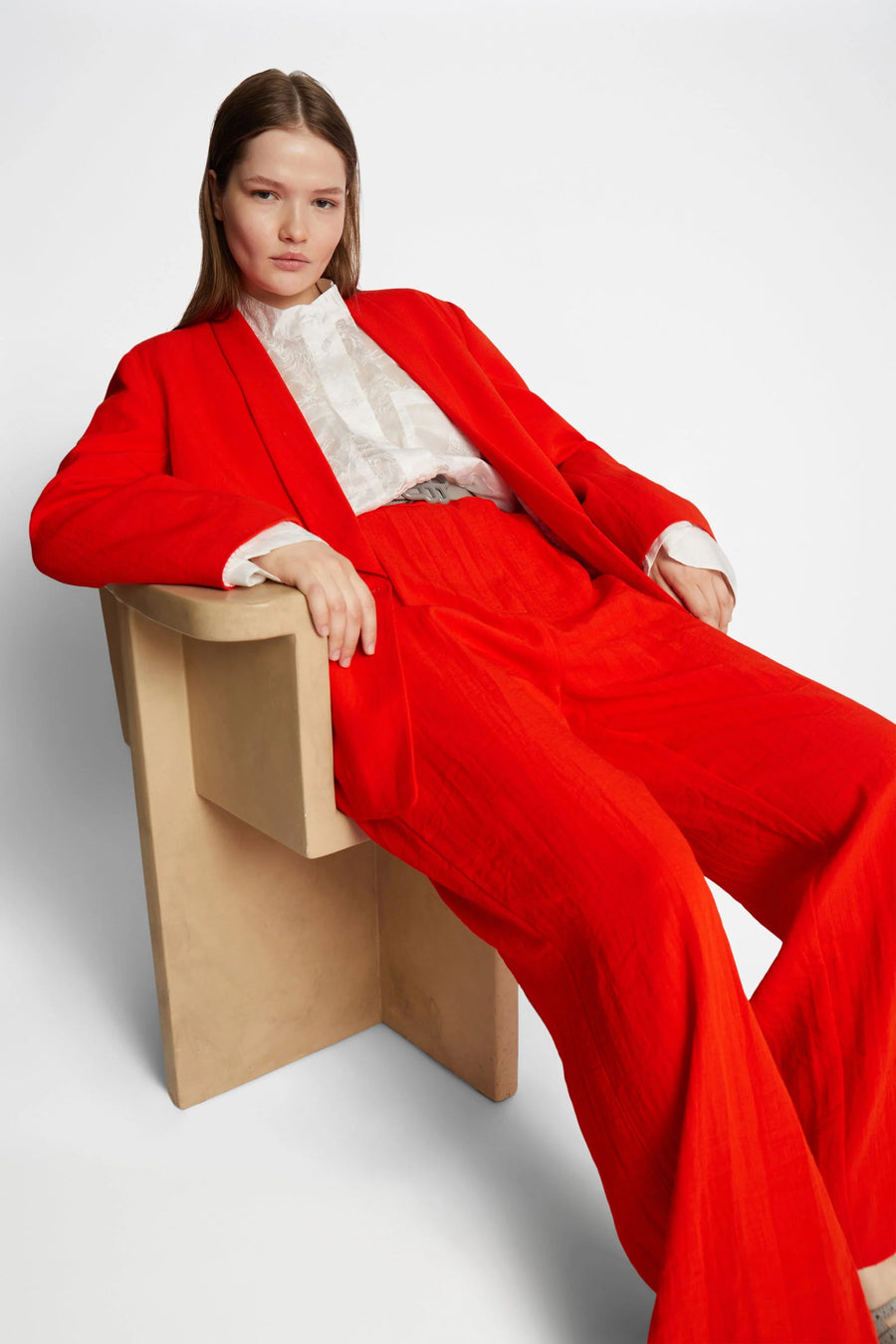 Munthe Kosmila tailored trousers - red