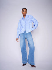 Mos mosh Soey Grendel wide leg jeans - mid wash