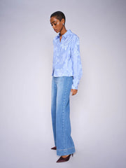 Mos mosh Soey Grendel wide leg jeans - mid wash