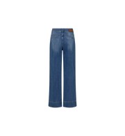 Mos mosh Soey Grendel wide leg jeans - mid wash