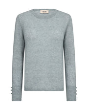Mos mosh Mape Sophia crew neck  jumper - lead