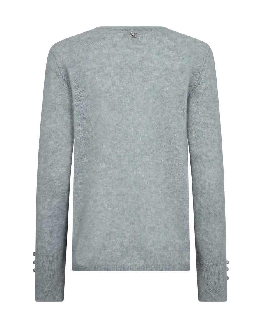 Mos mosh Mape Sophia crew neck  jumper - lead